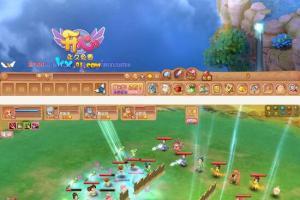 回合制Q版网游:开心online客户端游戏源码