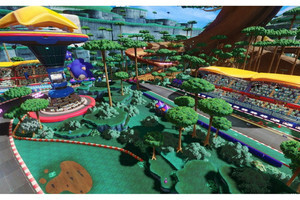 PC端赛车类【团队索尼克赛车】游戏单机服务端源码