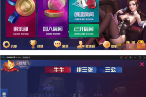 最新牛大亨二开 大亨互娱新UI版本 双端APP+完整数据库