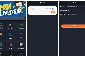 【会员免费】USDT虚拟币排单/虚拟钱包理财投资程序/带商城/自动批量匹配排单/手动匹配排单/支持商家入驻