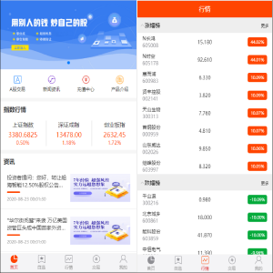 专业级股票系统/股票金融/带新股申购/通信达