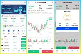 【修复版】新款八语言矿机交易所币币秒合约源码