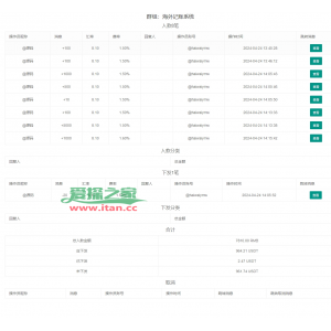 定制版Telegram记账机器人/TG统计/可租用自用/自动开通