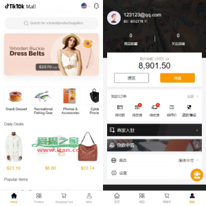 跨境电商商城系统/多语言java商城系统/TikToK商城/商家入驻一键铺货