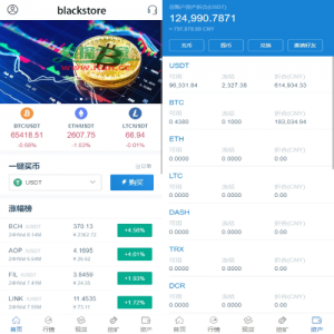 海外运营版交易所系统/U本位/期权交易/挖矿/兑换/全币K线控制