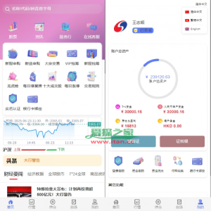 运营版JAVA股票系统/新股抢筹/大宗交易/VIP抢筹