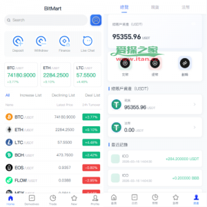 多语言交易所系统/秒合约/合约币币/理财/平台币