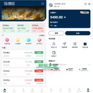 多语言黄金微盘系统/贵金属外汇交易/时间盘/前端uniapp